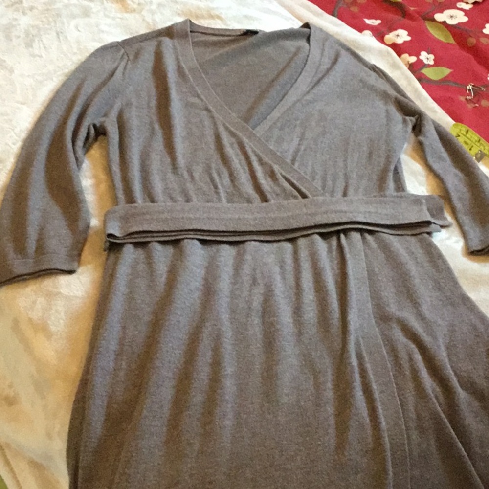 Banana Republic knit wrap dress